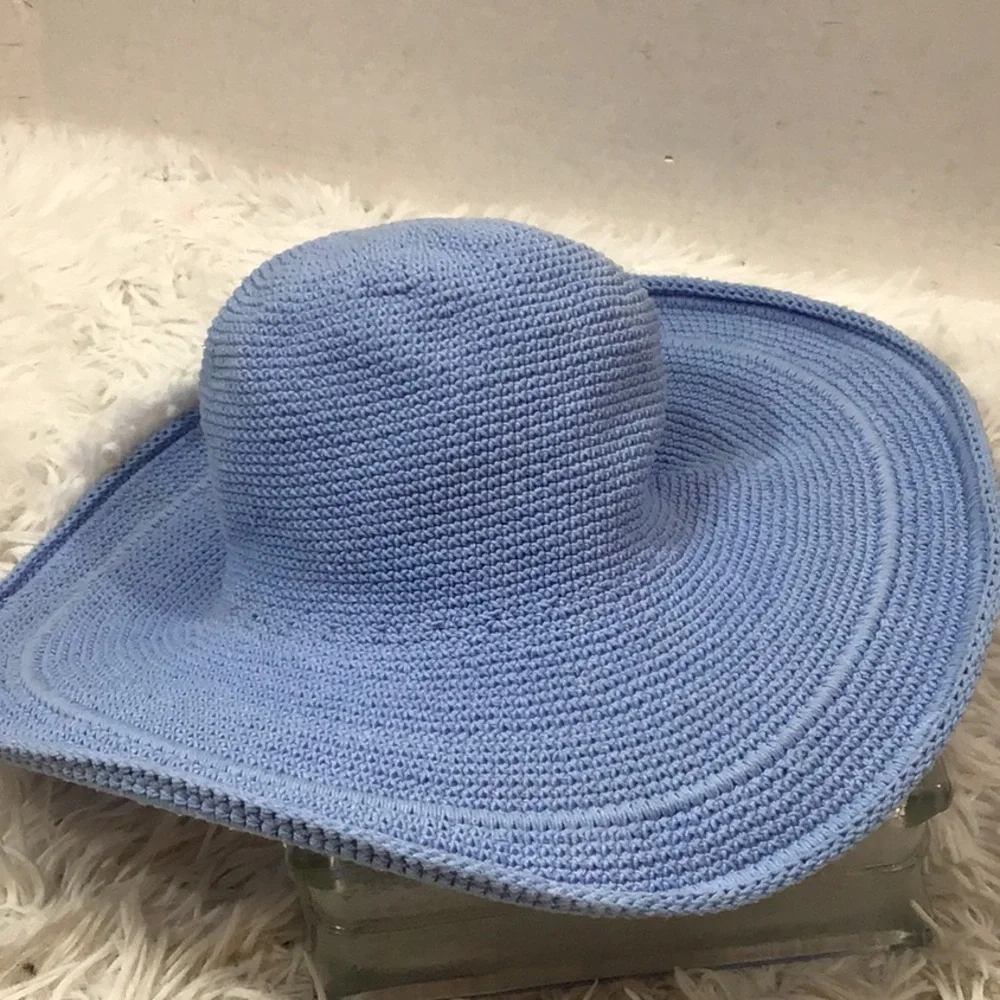 Lost River crochet crushable hat with free Lilly Pulitzer dress